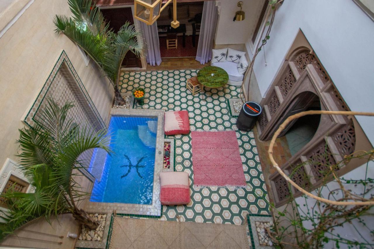 Riad Bed & Breakfast Comptoir Du Pacha Marraquexe Exterior foto